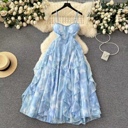 Robe strass bleu 🦋
