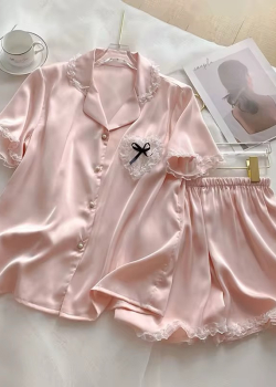 Pyjama chort satin