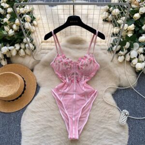 Body transparent fleur 🌷