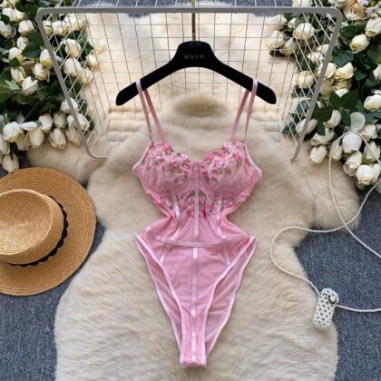 Body transparent fleur 🌷
