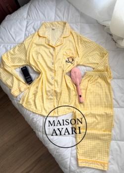 Pyjama hello kitty jaune