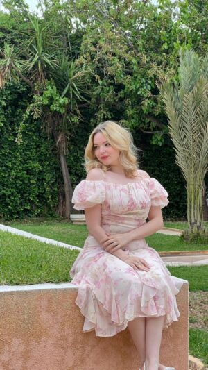 Pink dress fleur 🌸 🩷
